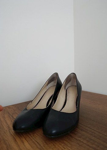 Klasik Siyah Topuklu Kadın Stiletto - Görsel 2