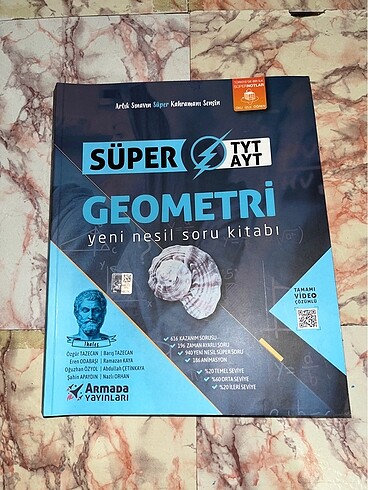Tyt ayt geometri test kitabı