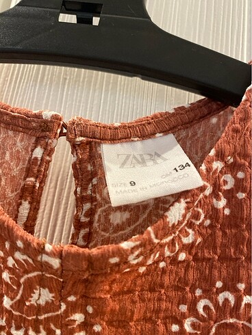 9 Yaş Beden Kız çocuk zara elbise