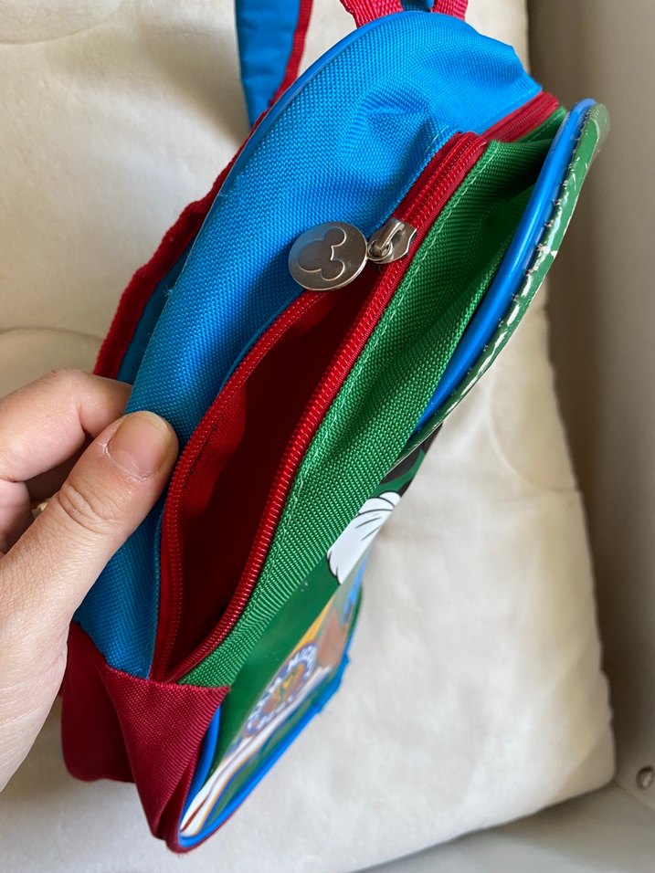 Renkli Mickey Mouse Çocuk Okul Çantası - Görsel 2