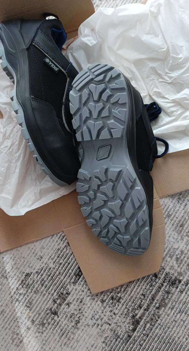 Mavi Siyah Erkek çelik burun iş ayakkabısı - Görsel 2