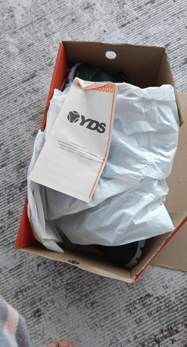 Mavi Siyah Erkek çelik burun iş ayakkabısı - Görsel 5