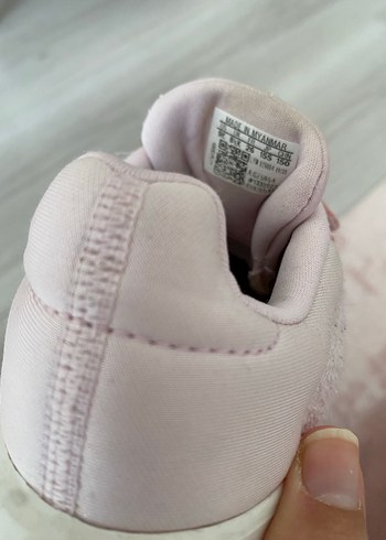 Kız Çocuk Pembe Cırt Cırtlı Spor Ayakkabı - Görsel 3