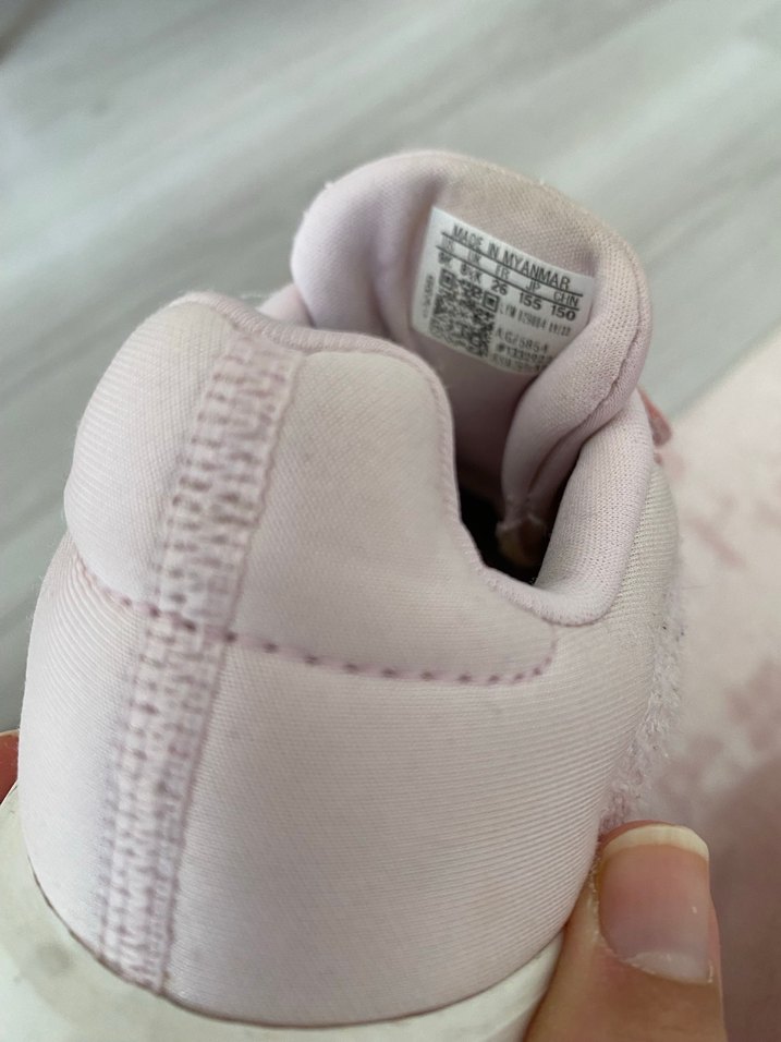 Kız Çocuk Pembe Cırt Cırtlı Spor Ayakkabı - Görsel 3