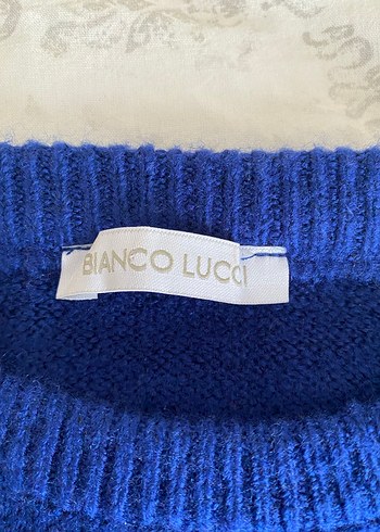 Renkli Desenli Örgü Kadın Kazak - Görsel 4