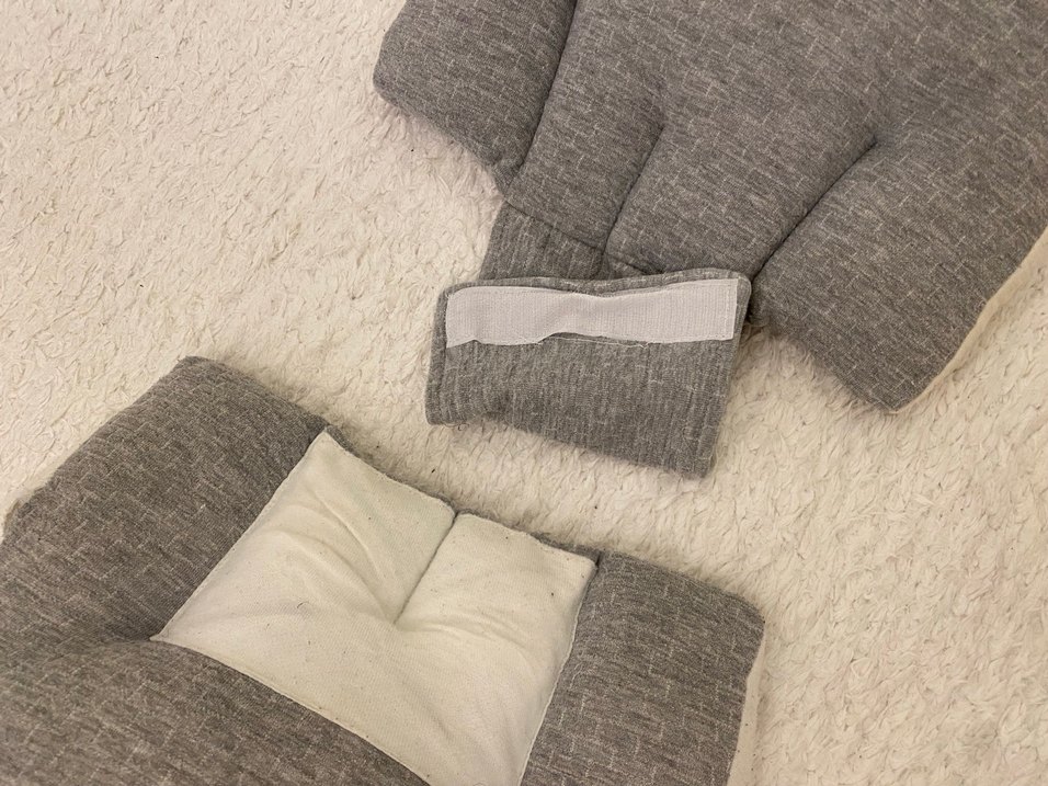 Gri Hamile ve Emzirme Yastığı - Görsel 5