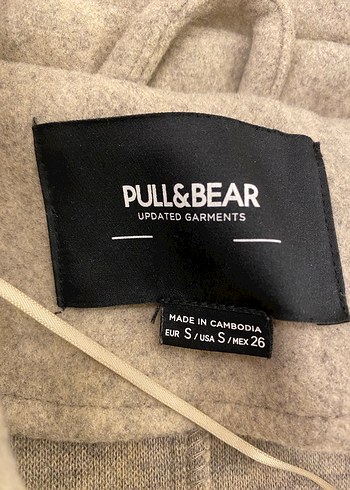 Düğmeli, Bej Midi Kadın Yün Kaban - Görsel 6