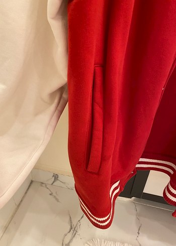 Kırmızı erkek Düğmeli Spor Ceket - Görsel 4