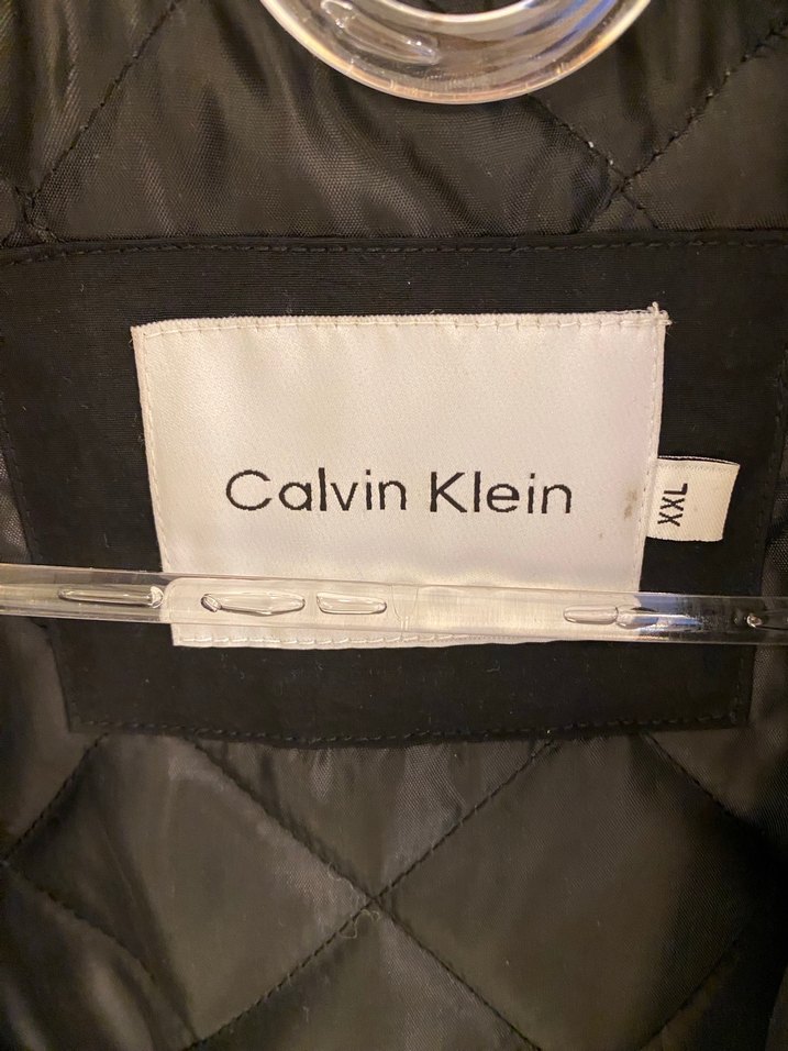 Calvin Klein Erkek Siyah Denim Ceket - Görsel 5