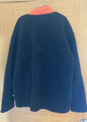 Fermuarlı Siyah Erkek Polar Sweatshirt - Görsel 2