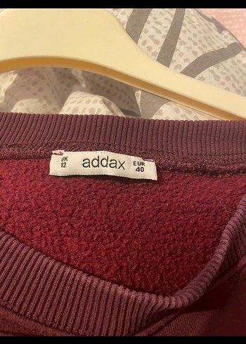 addax cepli bordo sweatshirt - Görsel 2