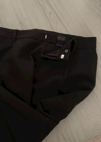 Siyah lefties Kumaş Kadın Pantolon - Görsel 2