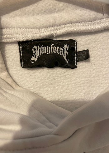shiny force taslı sweatshirt - Görsel 5