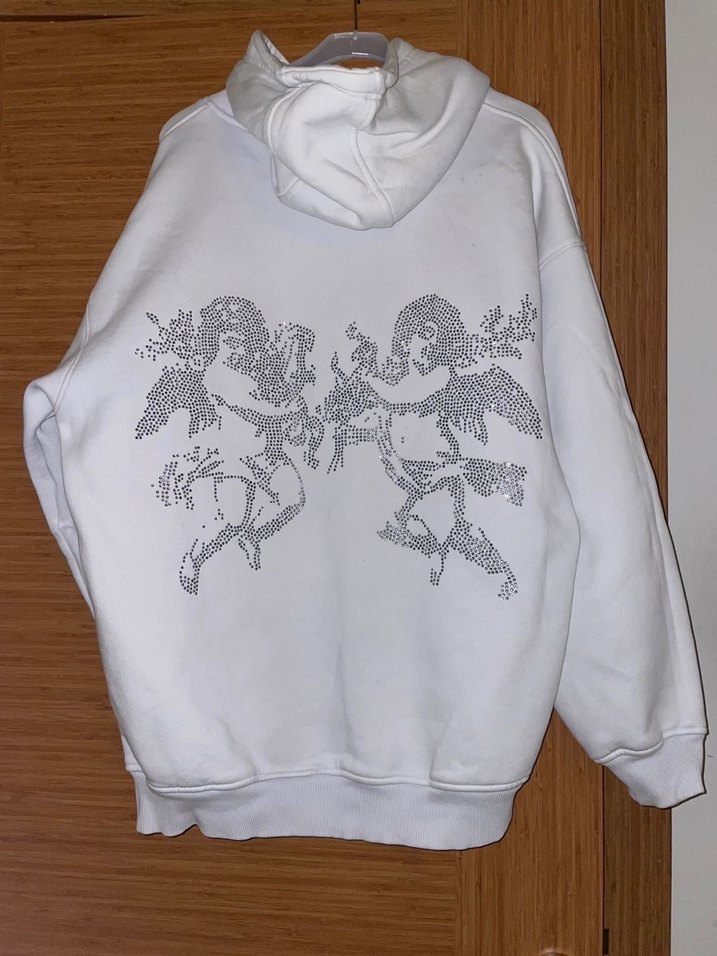 shiny force taslı sweatshirt - Görsel 2