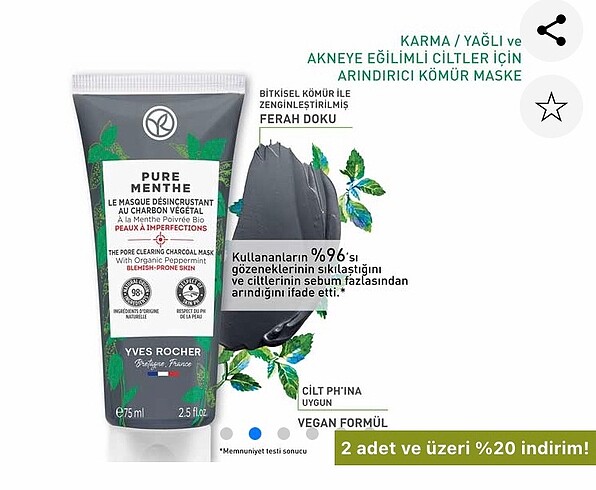 Siyah nokta maskesi - Görsel 2