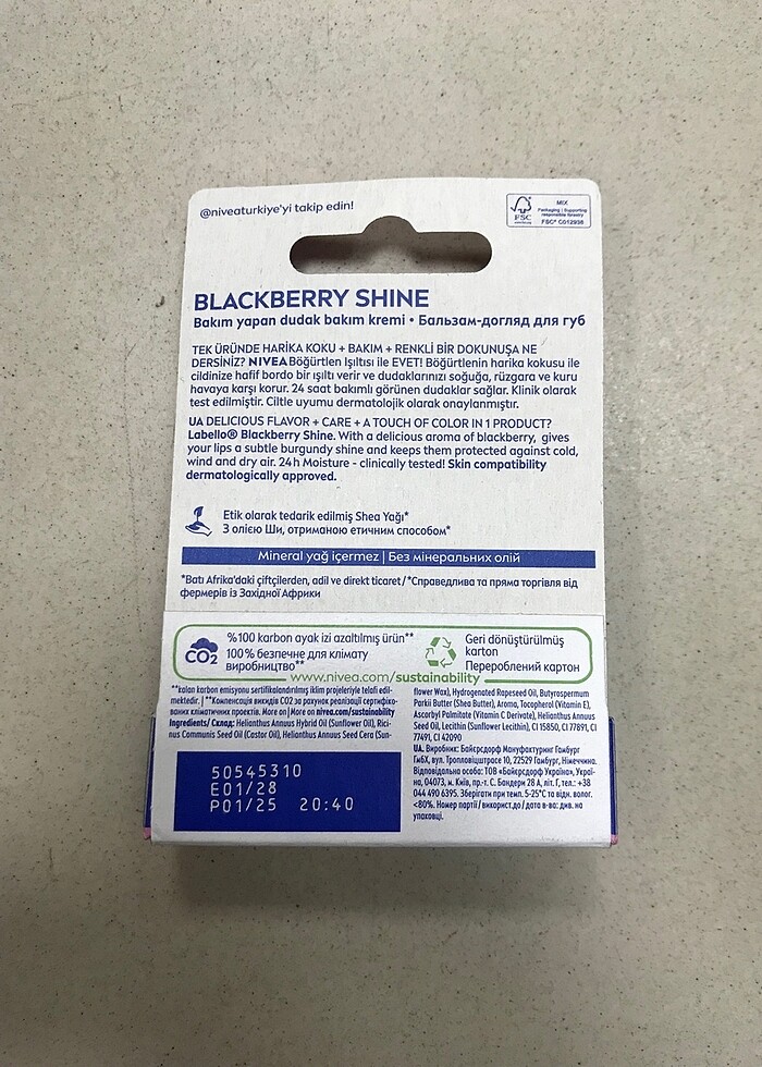 Nivea nemlendirici - Görsel 3