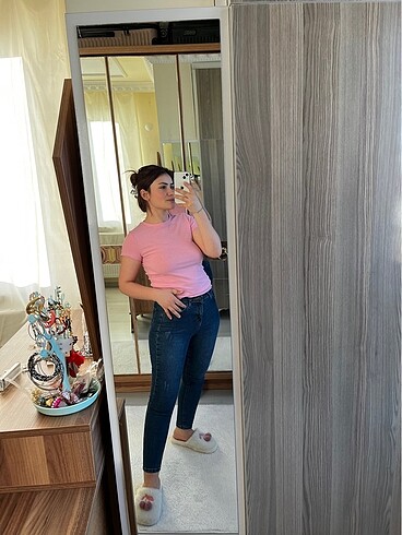 Likralı jean