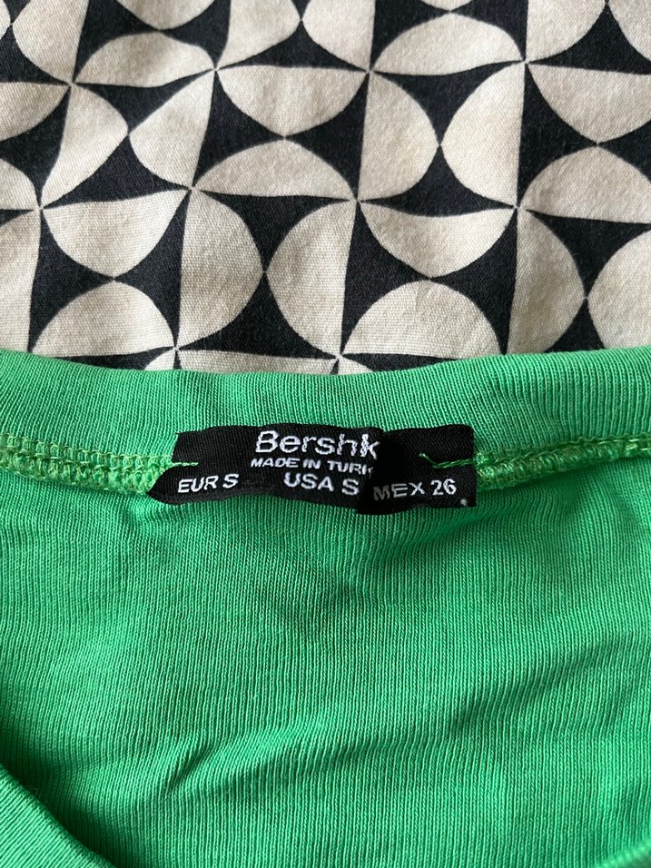 V Yaka Keten Hamile Tişörtü, Kısa Kollu, Salaş - Görsel 4