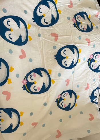 Çocuklar için Pamuklu Baskılı Uyku Seti - Görsel 6