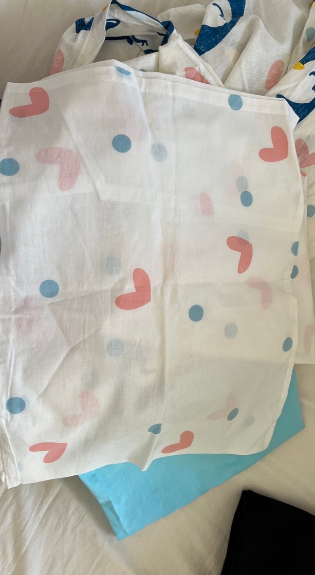 Çocuklar için Pamuklu Baskılı Uyku Seti - Görsel 3