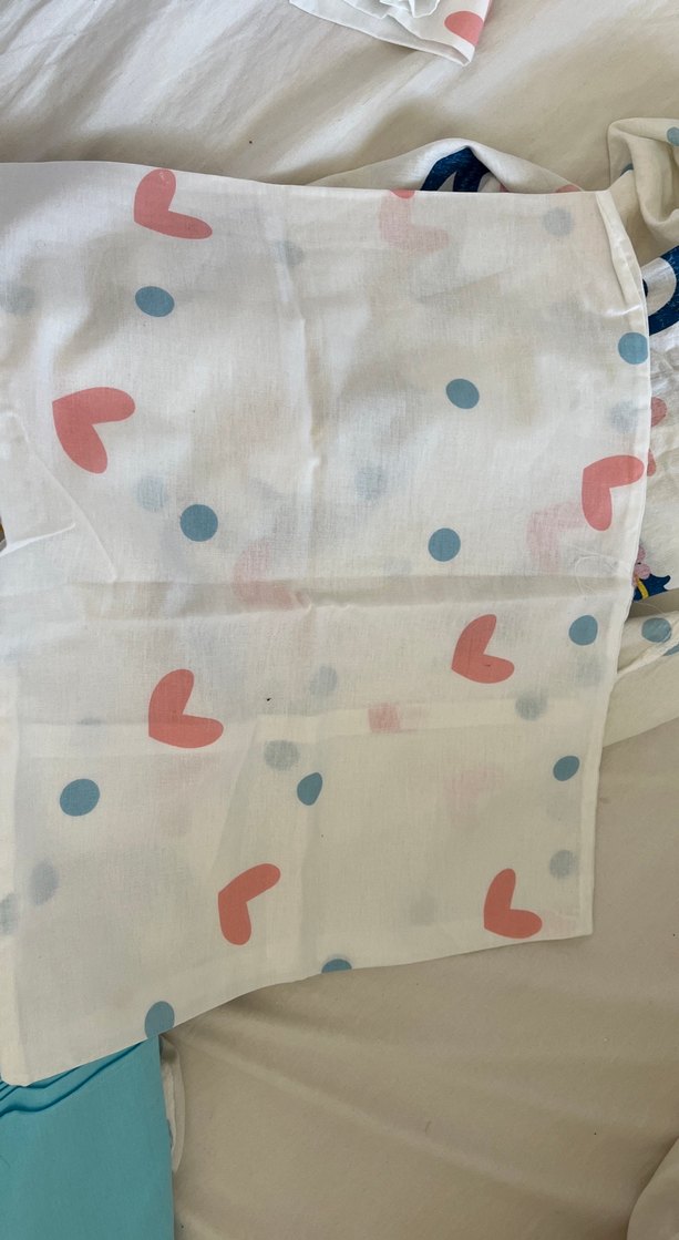 Çocuklar için Pamuklu Baskılı Uyku Seti - Görsel 4