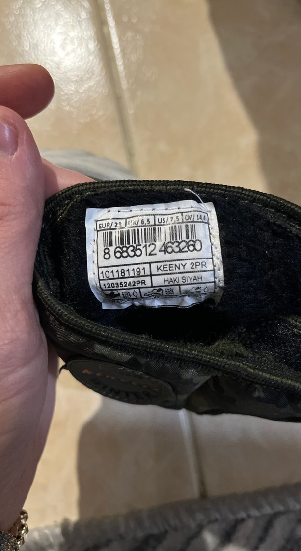 Kinetix Kamuflaj Desenli Çocuk Botu - Görsel 4