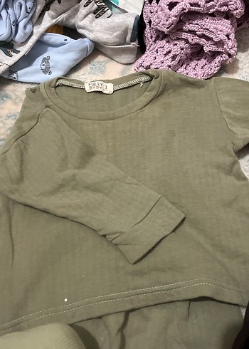 Uzun Kollu Düğmeli Bebek Hastane Kıyafeti - Görsel 3