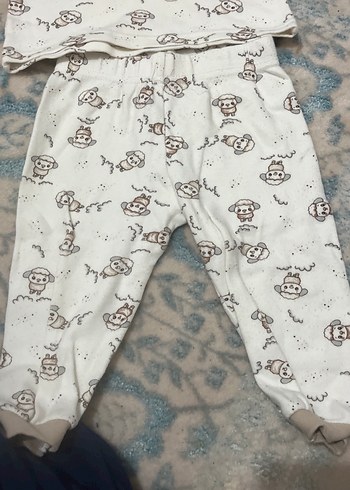 Bebek Erkek Pamuklu Baskılı Takım - Görsel 2