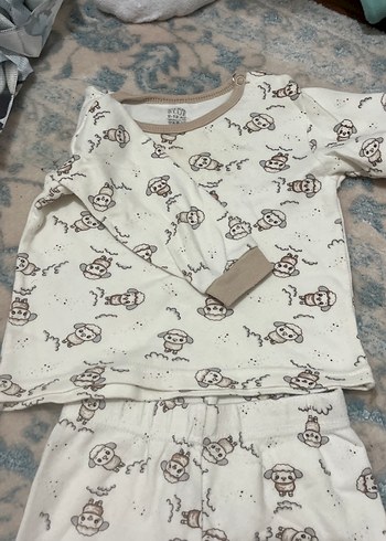 Bebek Erkek Pamuklu Baskılı Takım - Görsel 3