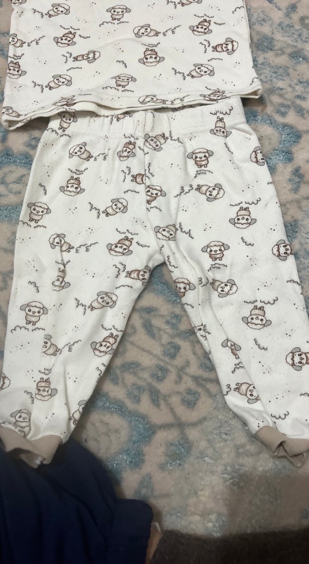 Bebek Erkek Pamuklu Baskılı Takım - Görsel 2