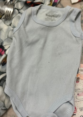 Çok Renkli Kız Bebek Kolsuz Body, Düğmeli - Görsel 6