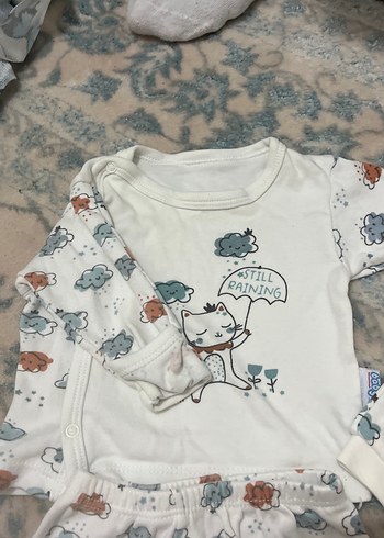 Bebek Erkek Pamuklu Uzun Kollu Baskılı Takım - Görsel 4