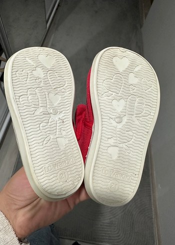 Lcwaikiki 21 numara iki tane Kız Bebek  pembe ve kırmızı - Görsel 8