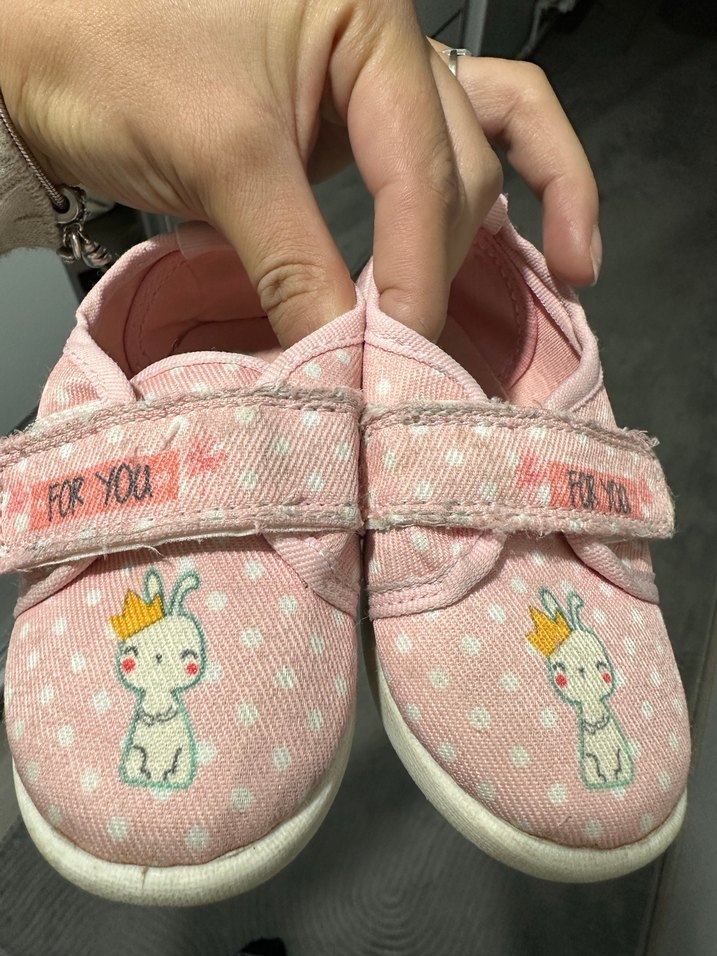 Lcwaikiki 21 numara iki tane Kız Bebek  pembe ve kırmızı - Görsel 5