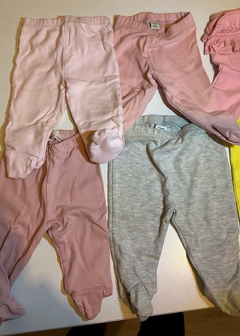 Kız Çocuk Pastel Renk Pamuklu Eşofman Altı - Görsel 5