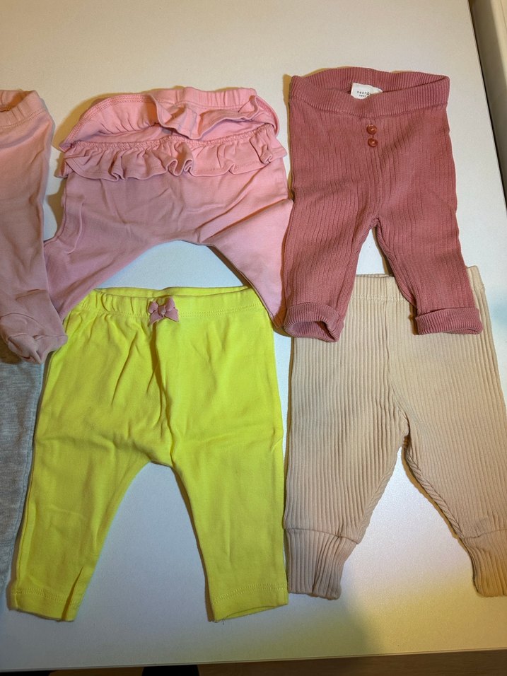 Kız Çocuk Pastel Renk Pamuklu Eşofman Altı - Görsel 4