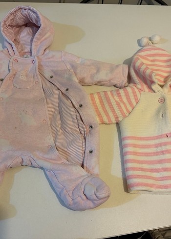 John lewis Pembe Kış Tulumu ve kısa mont birlikte satılacak - Görsel 9