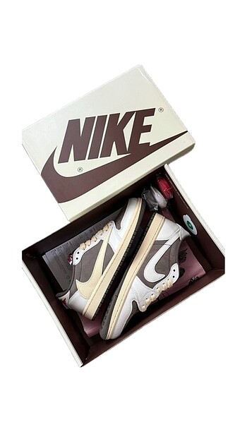 Travis Scott X Air Jordan 1 Retro Low OG Olive 40-45 Arası Numar