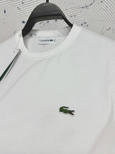 Lacoste Beyaz Lacoste Tshirt