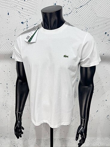 Beyaz Lacoste Tshirt