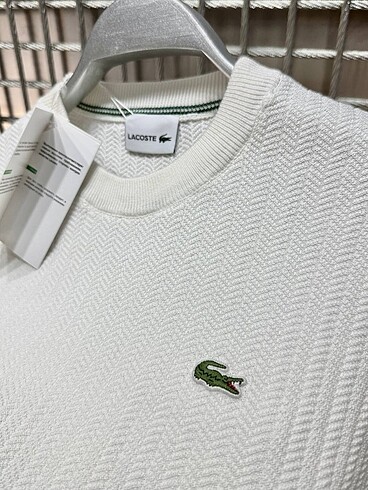 Lacoste Beyaz Lacoste Tshirt
