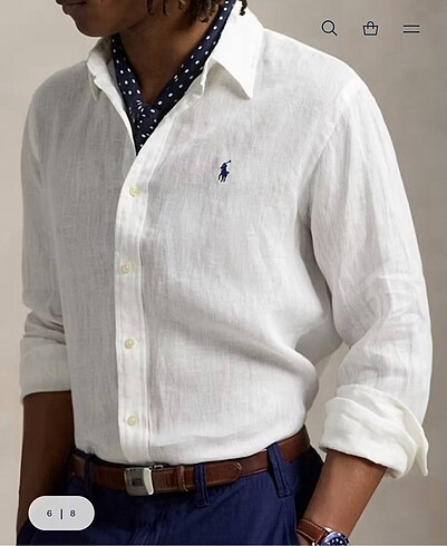 Polo Ralph Lauren Beyaz Polo Ralph Lauren Gömlek
