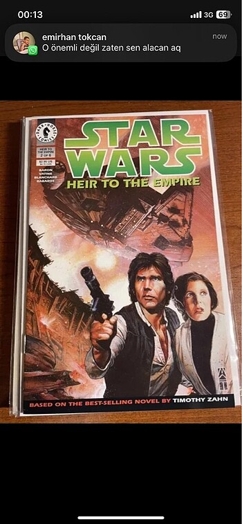 Beden Renk Star Wars Çizgi Roman Lot?u ( Gördünüz, dokunun )