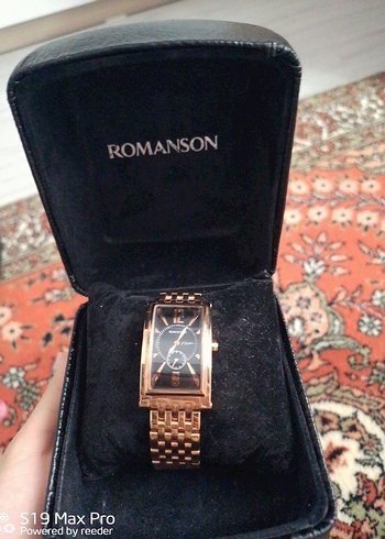 Romanson Kadin Modern Klasik Altin Kol Saati