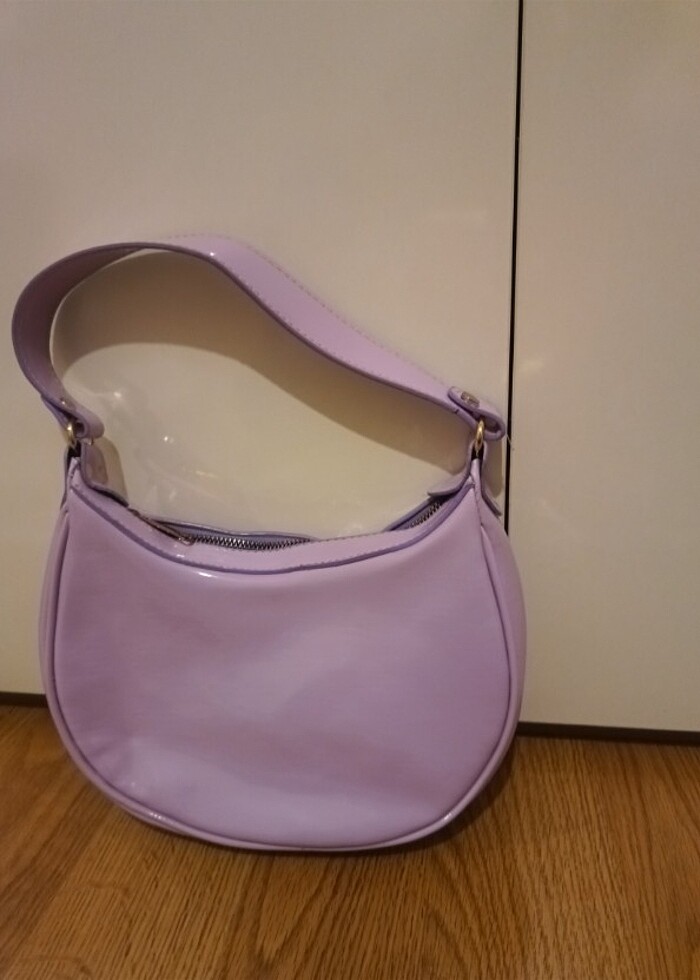 Lila kol çantası - Görsel 2