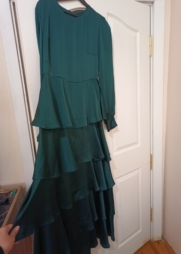 Tesettür abiye elbise - Görsel 5