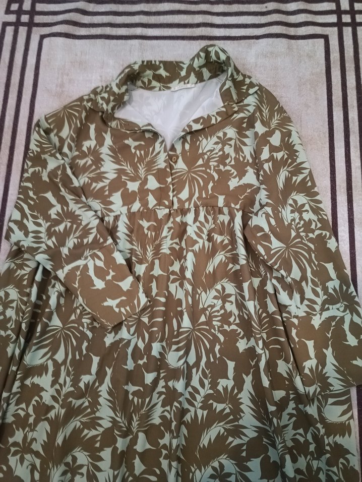 Uzun Kollu  Uzun Elbise - Görsel 2