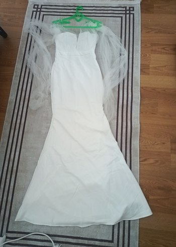 Beyaz abiye - Görsel 3