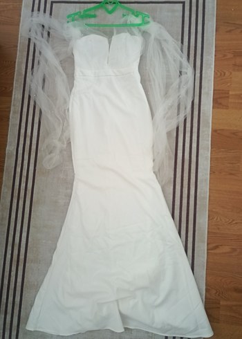 Beyaz abiye - Görsel 4