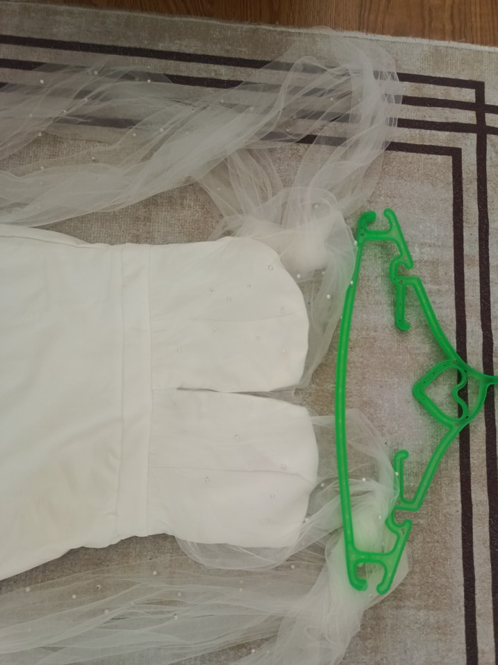 Beyaz abiye - Görsel 2